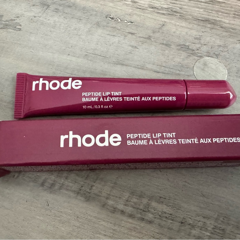 RHODE peptide lip tint raspberry jelly new in Box
